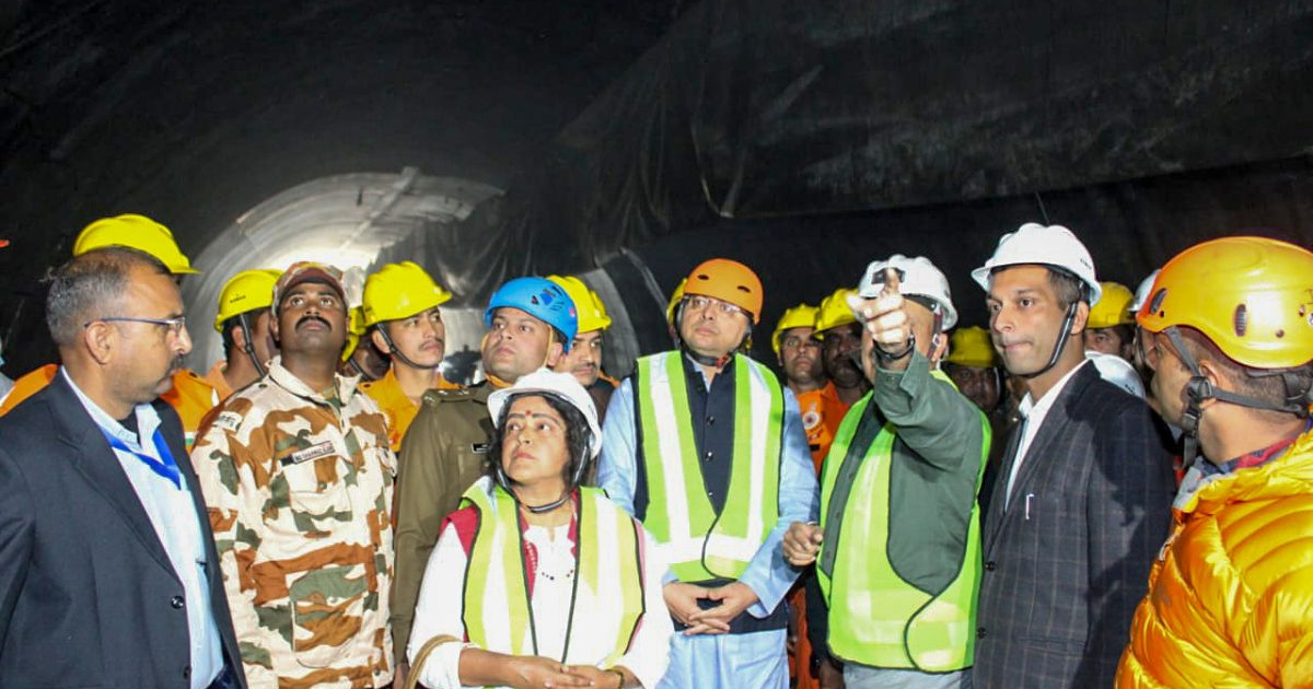 PM Modi dials Uttarakhand CM; inquires about condition of workers trapped inside Uttarkashi tunnel